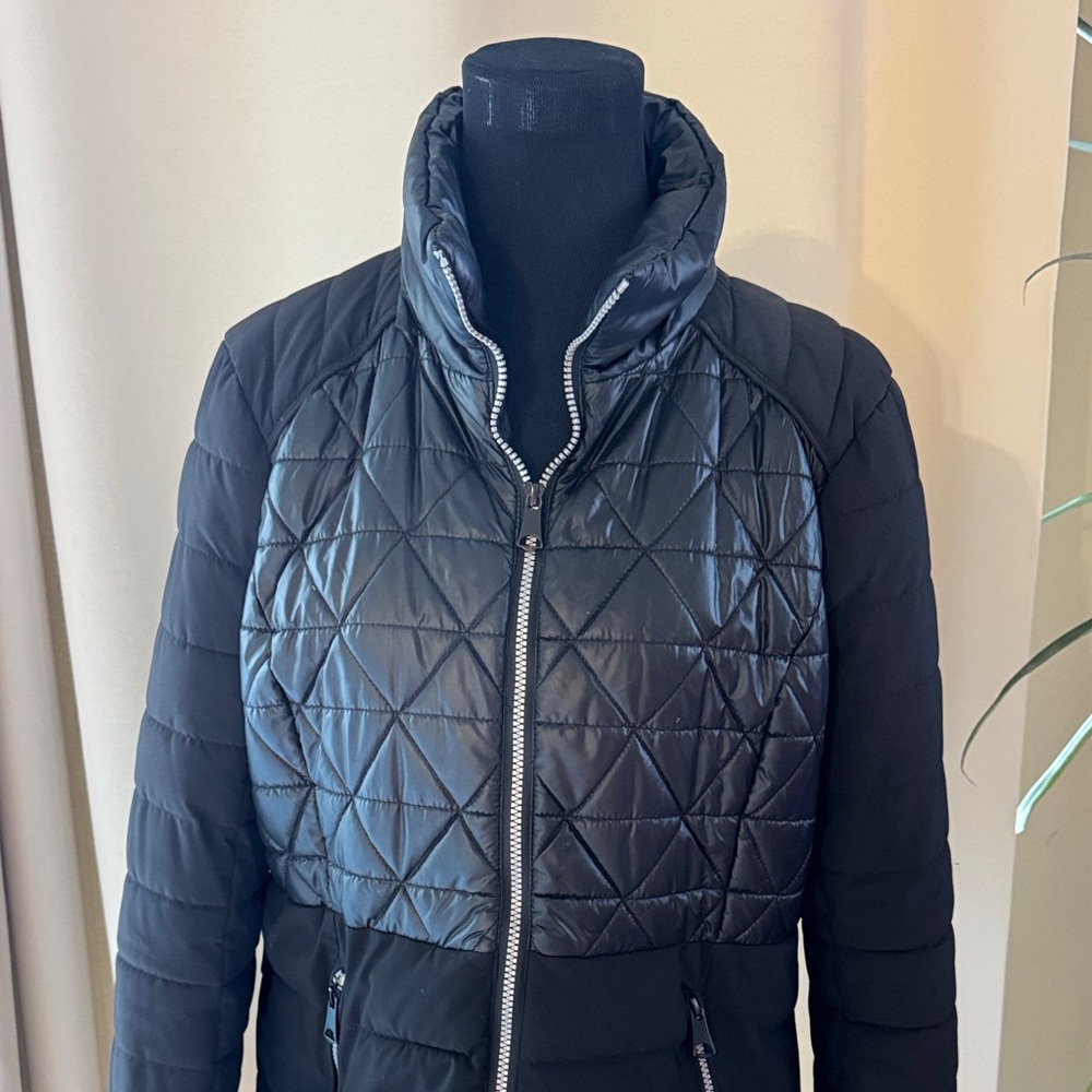 Quilted Black Puffer Jacket